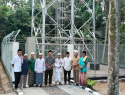 Tower Telkomsel On Air di Dua Desa Babat Supat, Warga Ucapkan Terima Kasih ke Pj Bupati Apriyadi