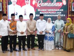 Ketua DPRD Provinsi Sumsel R.A. Anita Noeringhati Hadiri Penutupan Pengajian Ramadhan 1445 H.