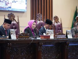 Rapat Paripurna Ke – LXXXI (81) Agenda Penyampaian Laporan Hasil Pembahasan dan Penelitian Pansus-pansus DPRD Prov. Sumsel Terhadap LKPJ Gubernur Sumsel TA 2023