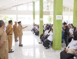 Jelang Pelantikan, Sekda Apriyadi Semangati Calon Pegawai PPPK