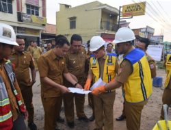 Pj Bupati Banyuasin Tinjau Program Prioritas Menata Wajah Kota Pangkalan Balai