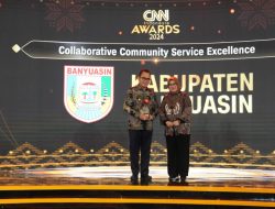 Kabupaten Banyuasin dianugerahi Penghargaan CNN Award Sumatera Selatan 2024