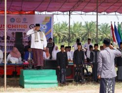 Sekda Banyuasin Hadiri Upacara Hari Santri Nasional dan Buka Pulau Rimau Expo ke-1