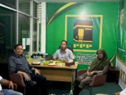 Anggota DPRD kabupaten Pasaman Yulius Erita melakukan kunjungan ke kantor DPW PPP Sumatra Barat