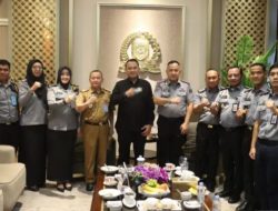 Ketua DPRD Provinsi Sumsel Beraudiensi dengan Kakanwil Kemenkum Sumsel
