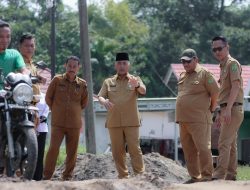 Wabup Hingga Sekda Muba Turun Langsung Melakukan Peninjauan