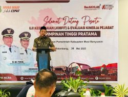 Wakil Bupati Muba Membuka Acara Job Fit dan Evaluasi Kinerja Pejabat Pimpinan Tinggi Pratama