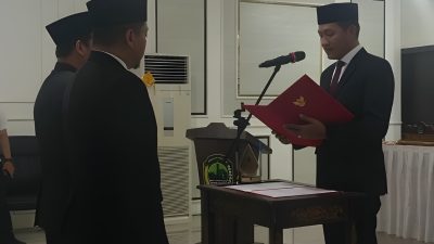 Bupati PALI Lantik Direktur dan Dewan Pengawas Baru PDAM Tirta PALI Anugerah