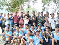 HUT TNI ke-80: Tim Dayung Dragon Boat PALI Tampil Percaya Diri di Jakabaring