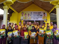 Golkar PALI Rayakan HUT ke-61 dengan Politik Kepedulian, 1000 Paket Sembako Dibagikan untuk Rakyat