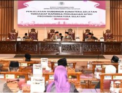 DPRD Sumsel Gelar Rapat Paripurna XVIII Bahas Penjelasan Gubernur atas RAPERDA Perubahan APBD