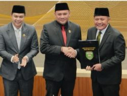 Rapat Paripurna XVI DPRD Sumsel Dengan Agenda Penandatanganan Nota Kesepakatan Perubahan KUA dan PPAS APBD T.A 2024
