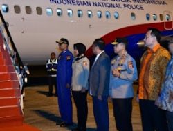 Ketua DPRD Sumsel Hadiri Penyambutan Kunker Kapolri di Bumi Sriwijaya