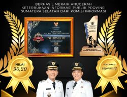 Pemkab PALI Raih Predikat “Informatif” dari Komisi Informasi Sumsel
