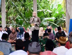 Wabup Netta Hadiri Peringatan Nisfu Sya’ban dan Ruwahan di Masjid Nurul Falah Mulia Agung