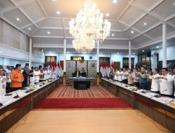 Bupati Banyuasin Hadiri Kunker Menhub RI Dudy Purwagandhi di Palembang